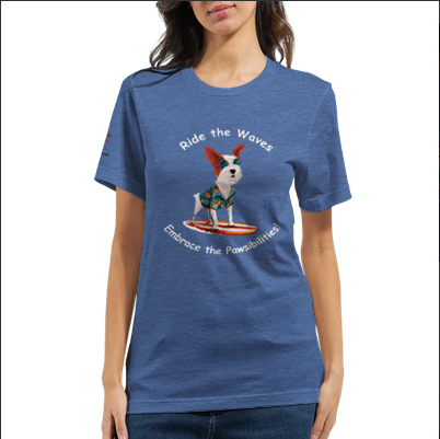 Surf’s Up In Miami - Premium Unisex Crewneck T-shirt