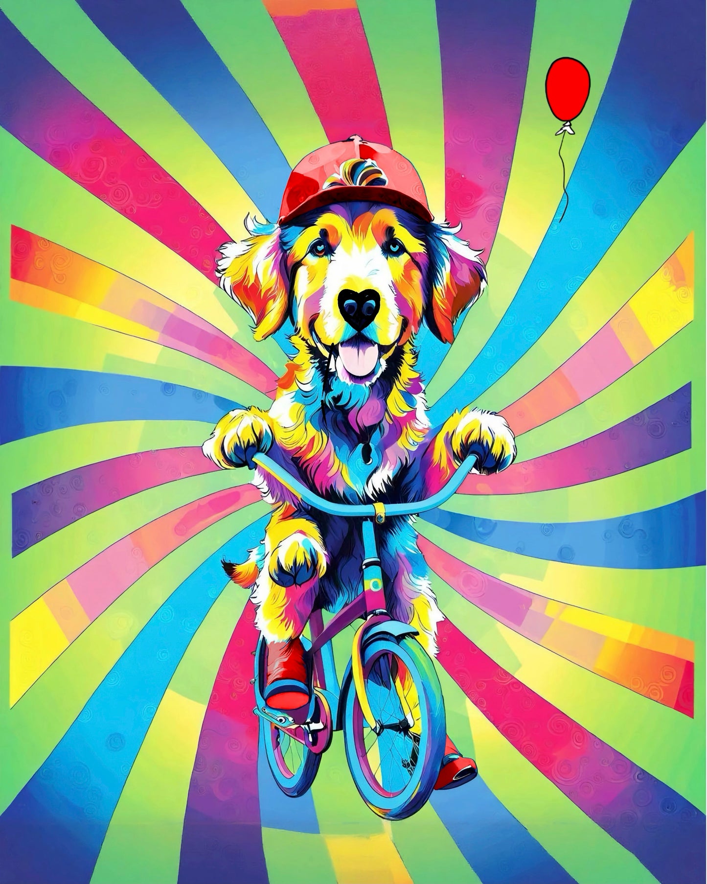 Golden Rainbow Groovy Ride