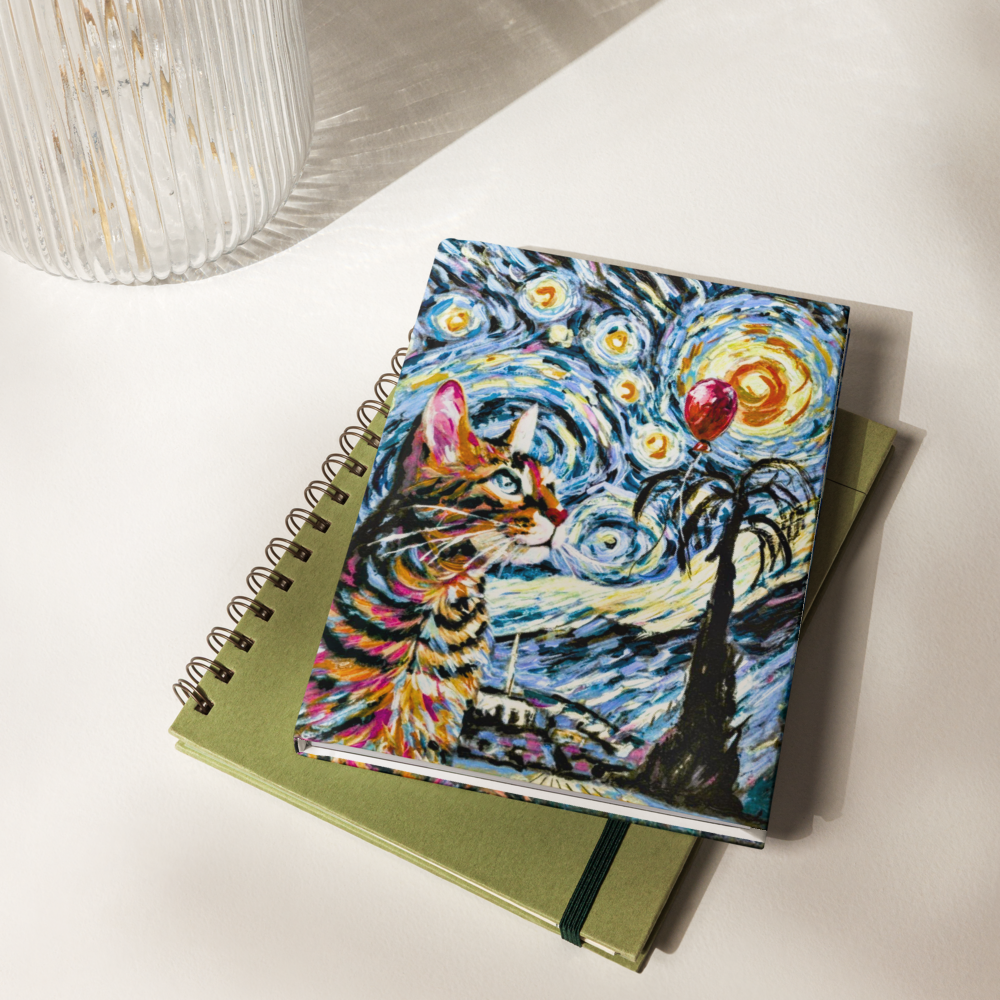 Hardcover journal - Starry Night Companion