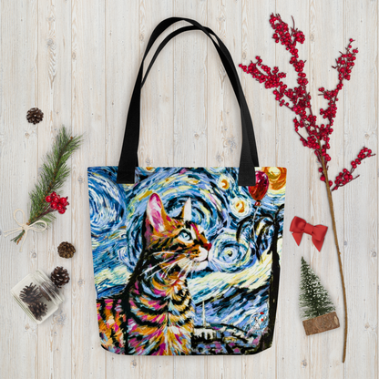 Starry Night Companion - Tote bag
